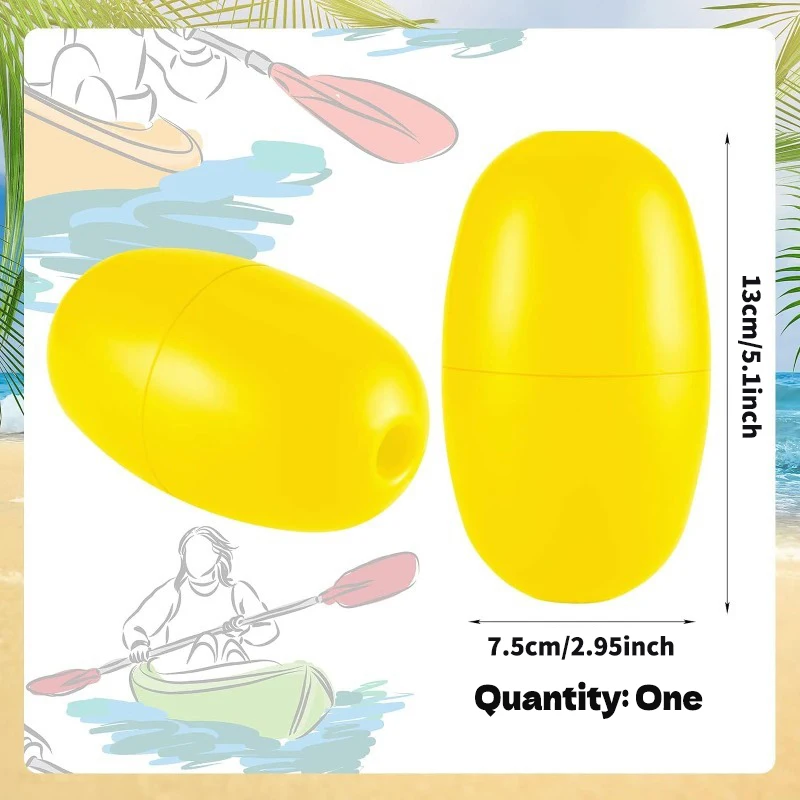 5.1' X 2.95' 1pc Yellow Deep W - Fishing Kayak Sit On Top ulasan dan harga