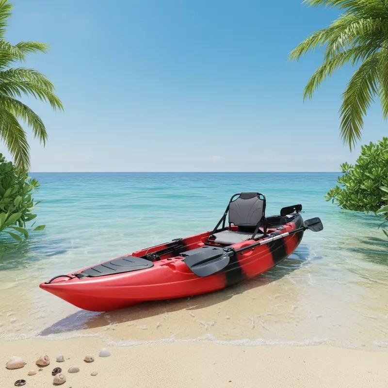 10ft Single Seat Sit on Fishin - Fishing Kayak Paddle ulasan dan harga