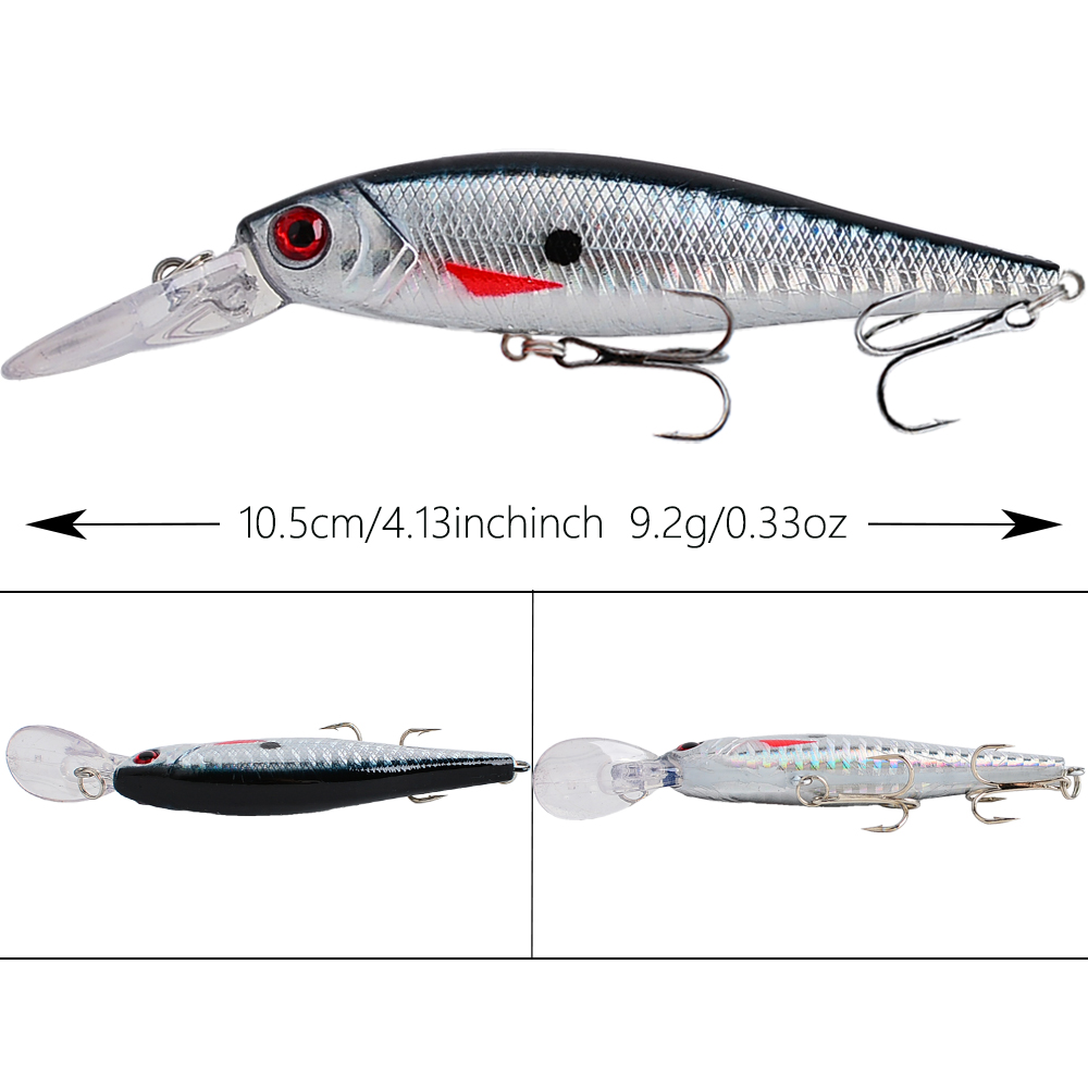 8Pcs Fishing Lure 10cm/9g Arti - Fishing Kayak Sit On Top ulasan dan harga