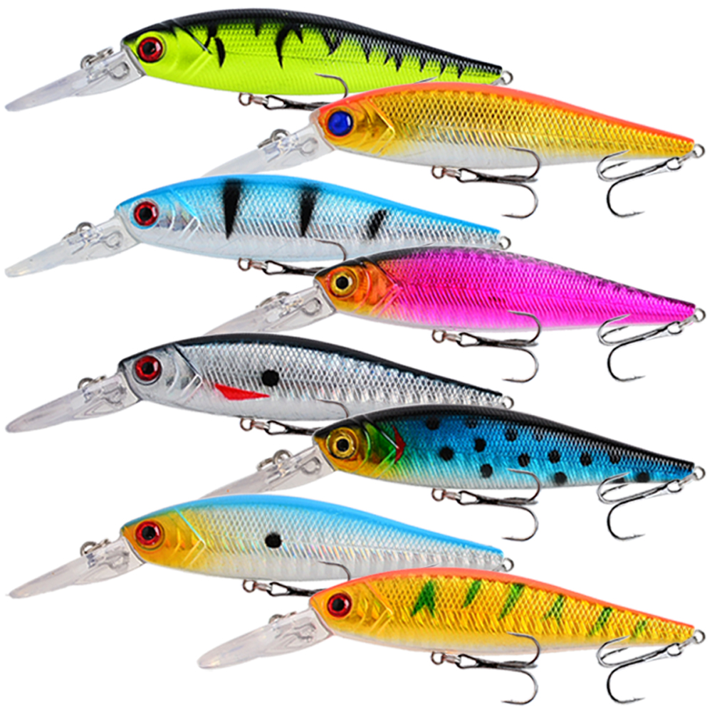 8Pcs Fishing Lure 10cm/9g Arti - Fishing Kayak Sit On Top ulasan dan harga
